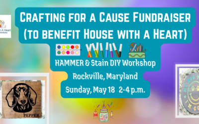 Crafting For A Cause – May 18th 2- 4 pm